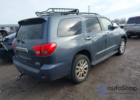 2008 Toyota Sequoia Platinum 5.7L V8 from USA, damaged, VIN 5TDBY67A78S012853